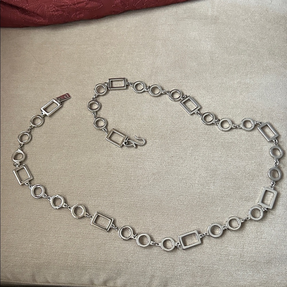 Elegant Silver Women's belt